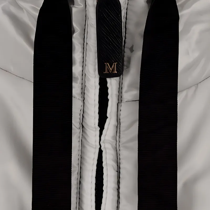 MaxMara Zip Up Drawstring Gilet-2