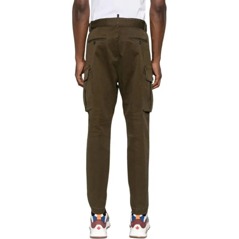 DSQUARED 2 Hunter One Pleated Trousers-2