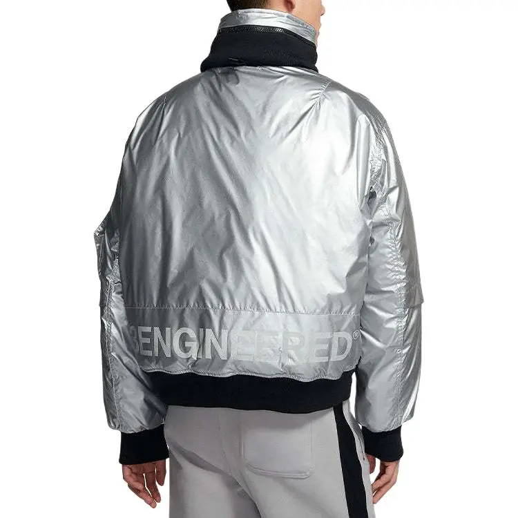 Jordan Down Jacket Men's Silver-4
