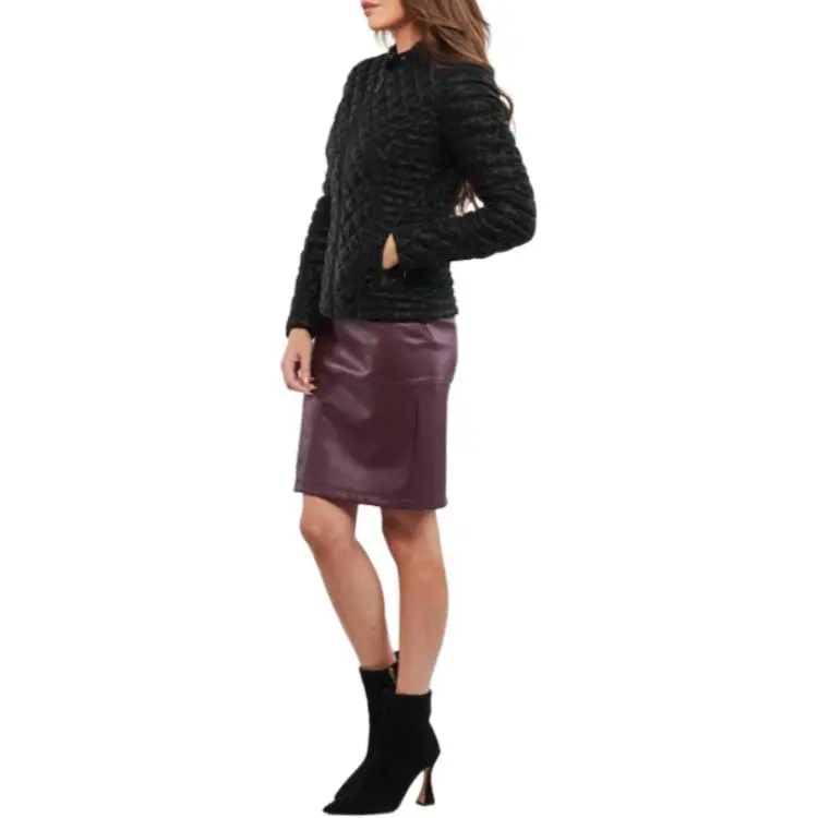 GUESS Jackets & Coats Women's Black-2