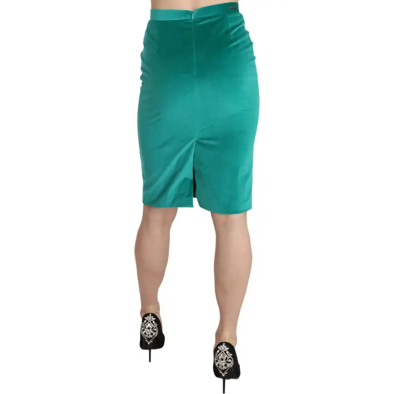 GIANFRANCO FERRE Casual Short Skirts Women's Green-1