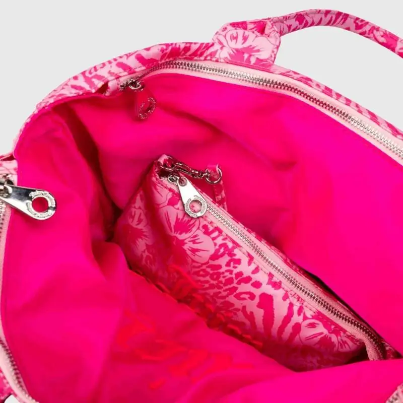 JUZI Fabric Handbag Regular Women's Pink-2