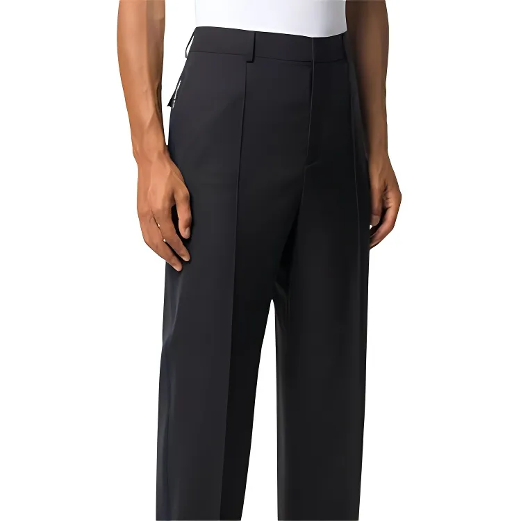 Valentino Suit Trousers Men Black-4