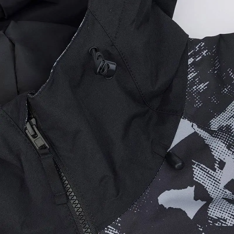 THE NORTH FACE Water Resistant Windbreaker Jacket Men's Asphalt Gray-5