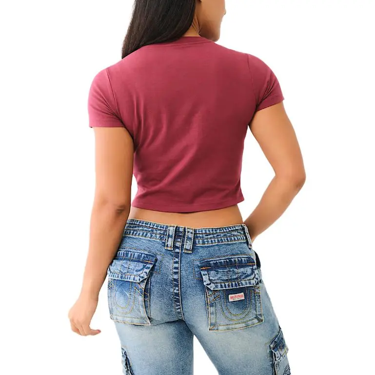 TRUE RELIGION T Shirt Women's Light Red-1