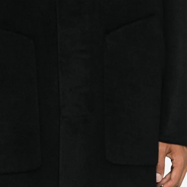 GIORGIO ARMANI Double-Faced Brushed Coat-4