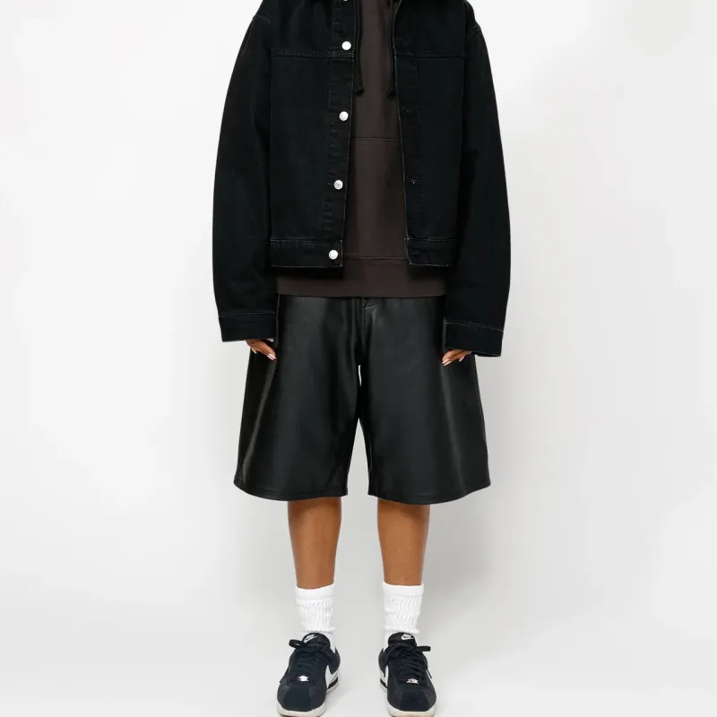 Stussy Big Ol' Leather Short-3