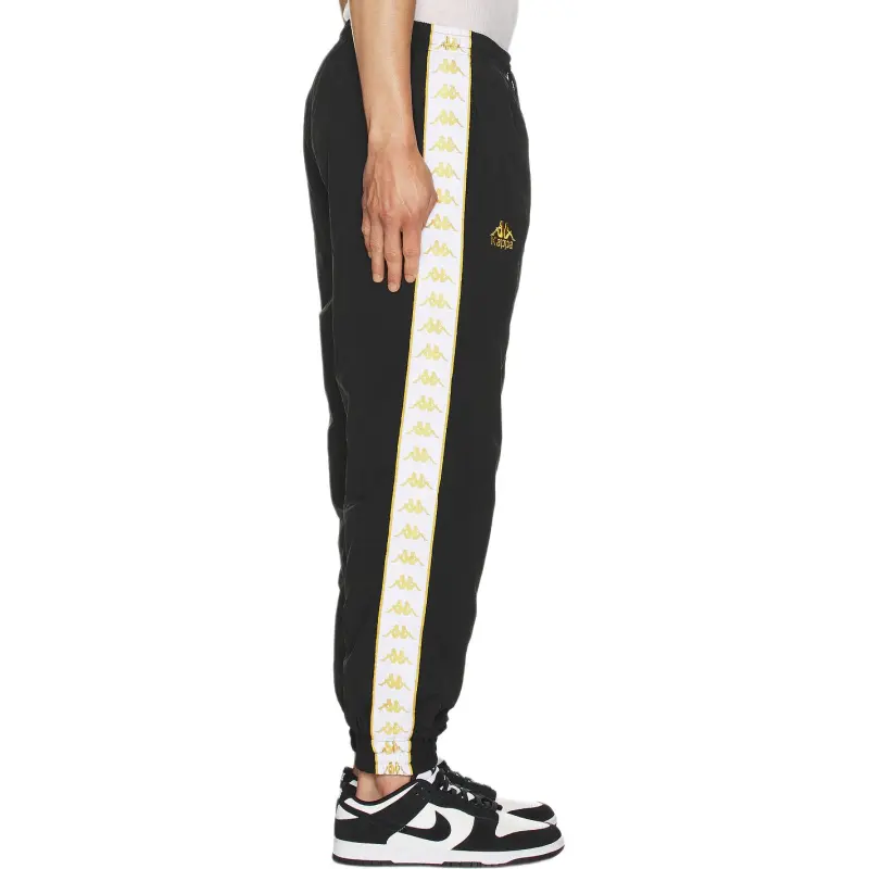 Kappa BANDA Knitted Sweatpants Men's Black-3