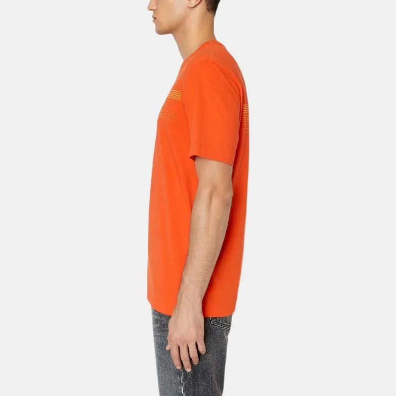 DIESEL FW22 T Shirt Men's Orange-2