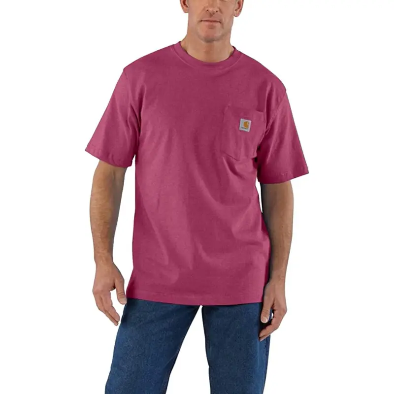 Carhartt T-Shirts Men Purple-2