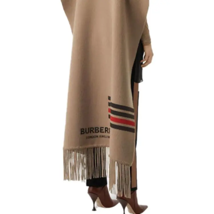 Burberry Cloaks Women's Khaki-5