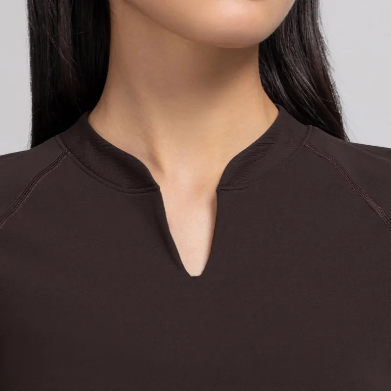 Lululemon Short Sleeved Dress Women's Drip Coffee-3
