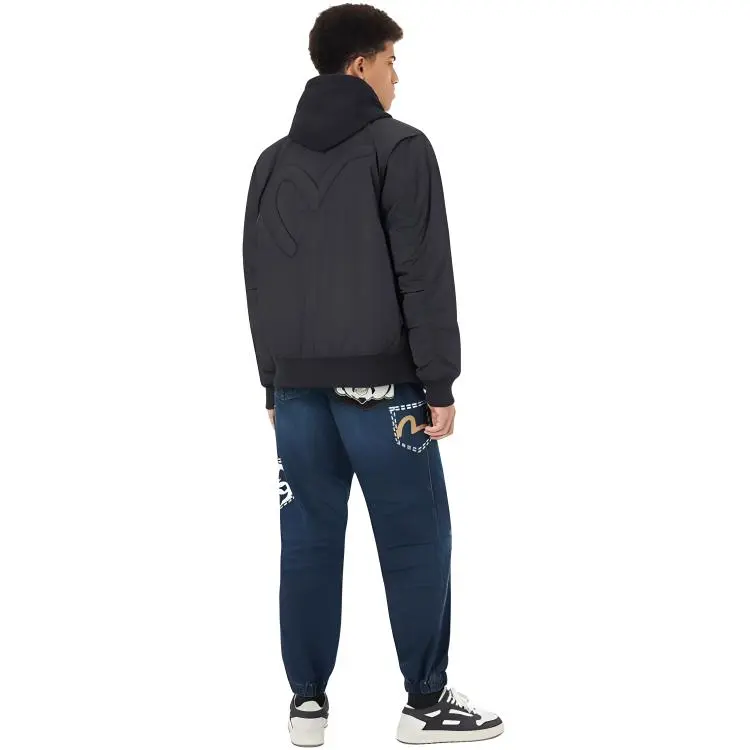 EVISU Casual Pants Men's Denim Blue-5