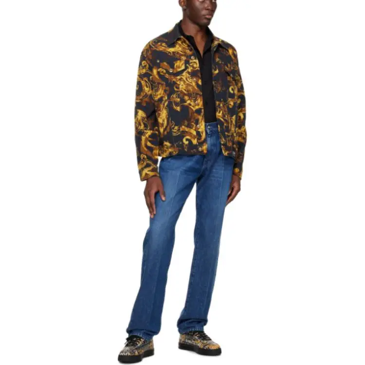 VERSACE JEANS COUTURE Jackets & Coats Men's Black-2