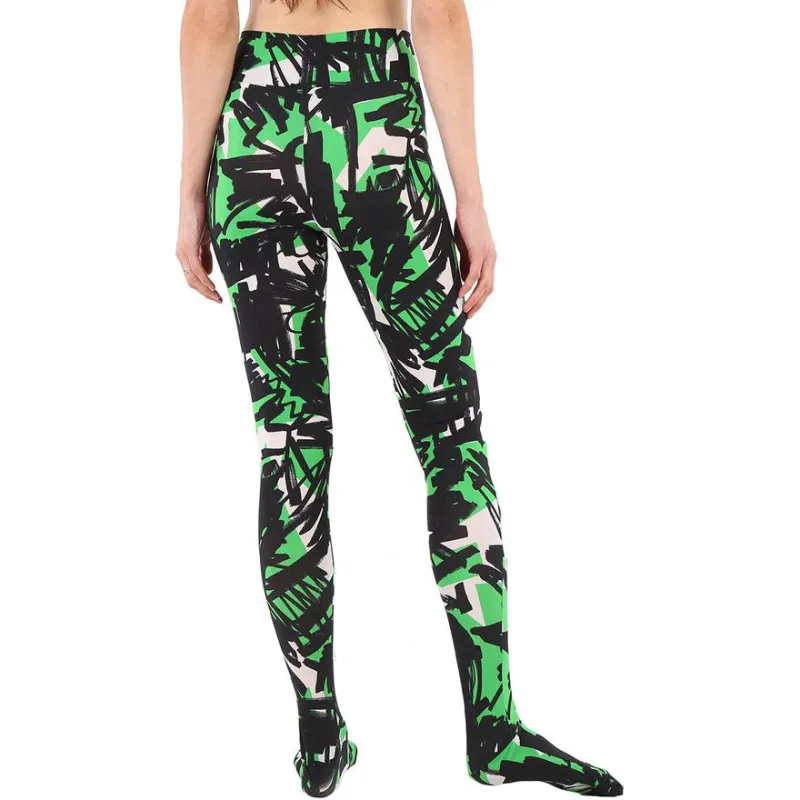 Burberry Leggings Women's Neon Green-4