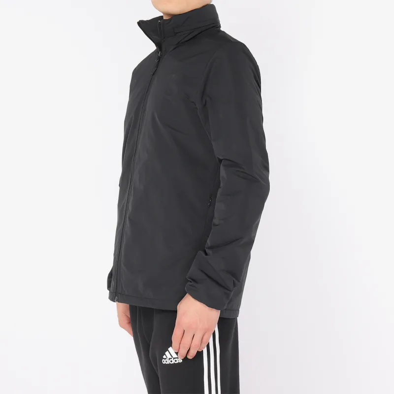 Adidas Windbreaker Jackets Men Black Gray-3