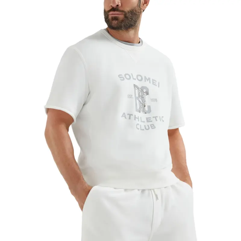 Brunello Cucinelli SS25 T Shirt Men's White-1