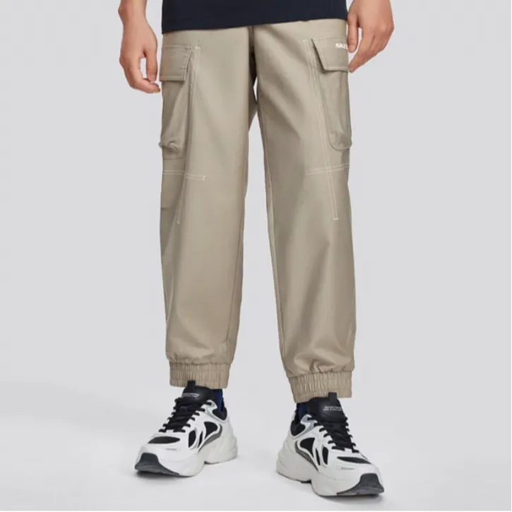 Skechers Knitted Sweatpants Men's Rock Beige-3