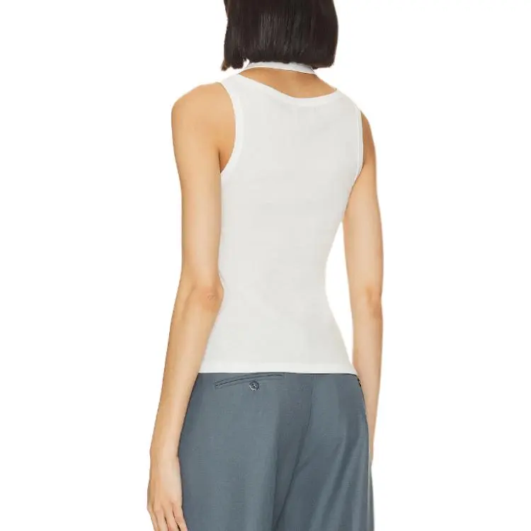 ST. AGNI SS24 Tank Tops Women's White-3