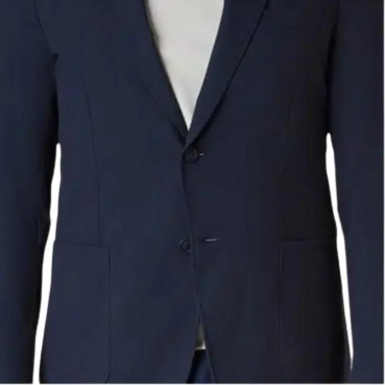 HUGO BOSS Slim Fit Jacket In Wrinkle Resistant Jackets & Coats Men's Dark Blue-5
