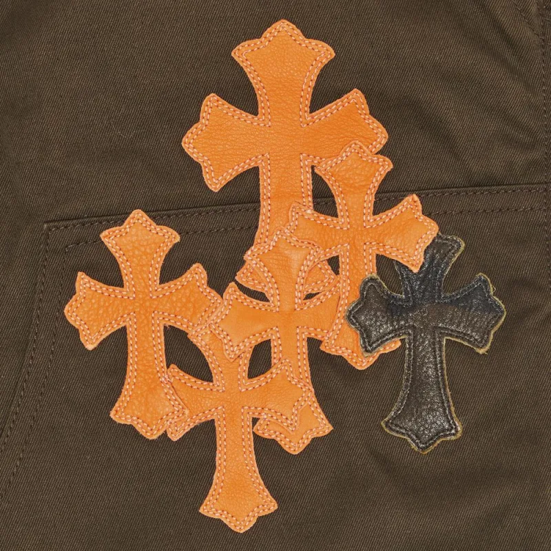 Chrome Hearts SS23 Jeans Men's Brown-2