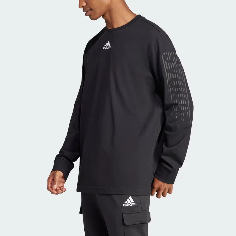 Adidas BRAND LOVE T Shirts Men Black-2