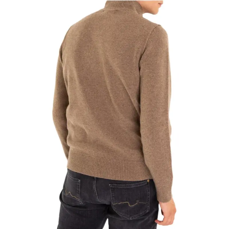 STONE ISLAND Buttoned High Neck Jumper-4