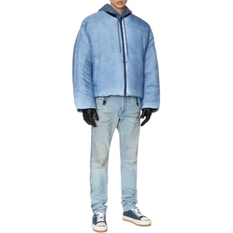 DIESEL W Day Print Zipped Bomber Jacket-6