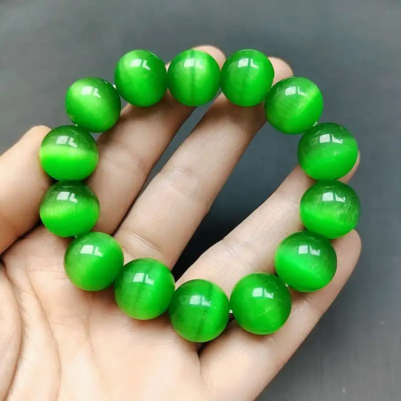 YOULING Glass Cat Eye Bracelets Unisex-9