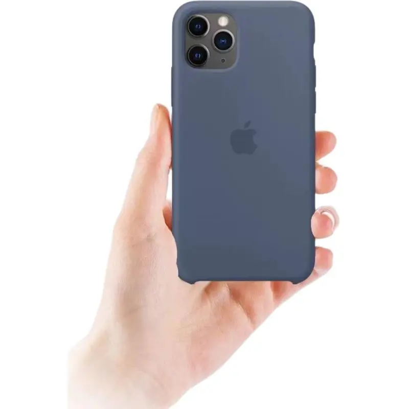 Apple Silicone Material Impact Resistant Phone Cases Compatibility With The Original IPhone 11 Pro Solid Color-8