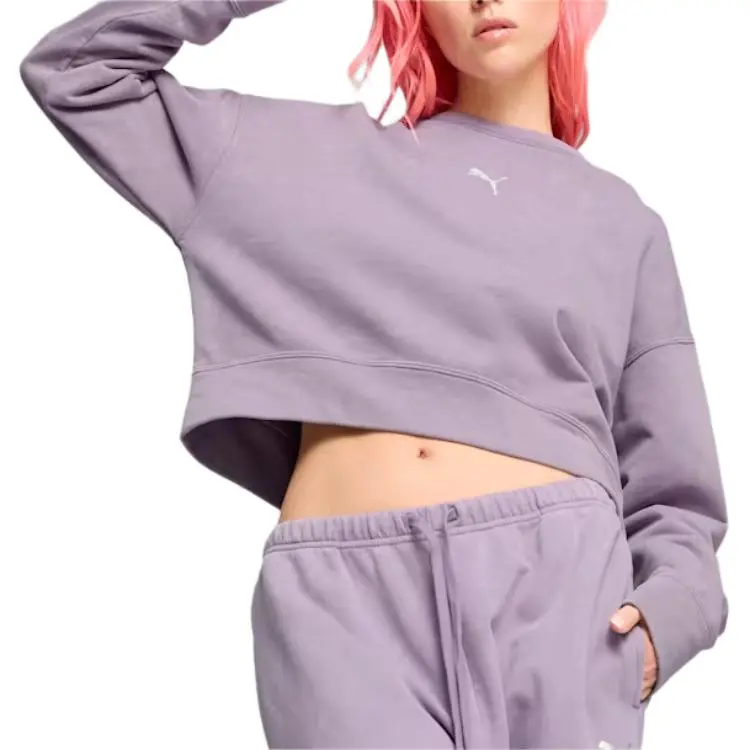 PUMA Dare To Relaxed Washed Crew Women's-4