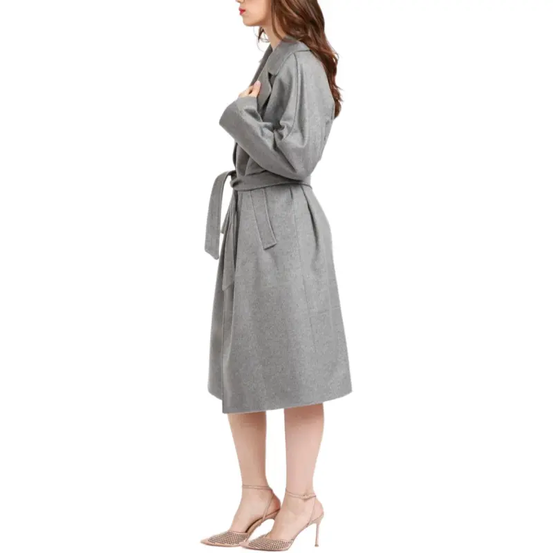 WEEKEND MaxMara Double Breasted Belted Coat-4