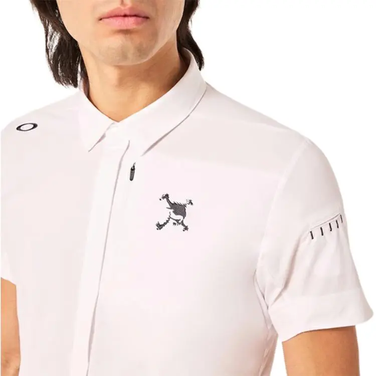 Oakley Shirts Men White-4