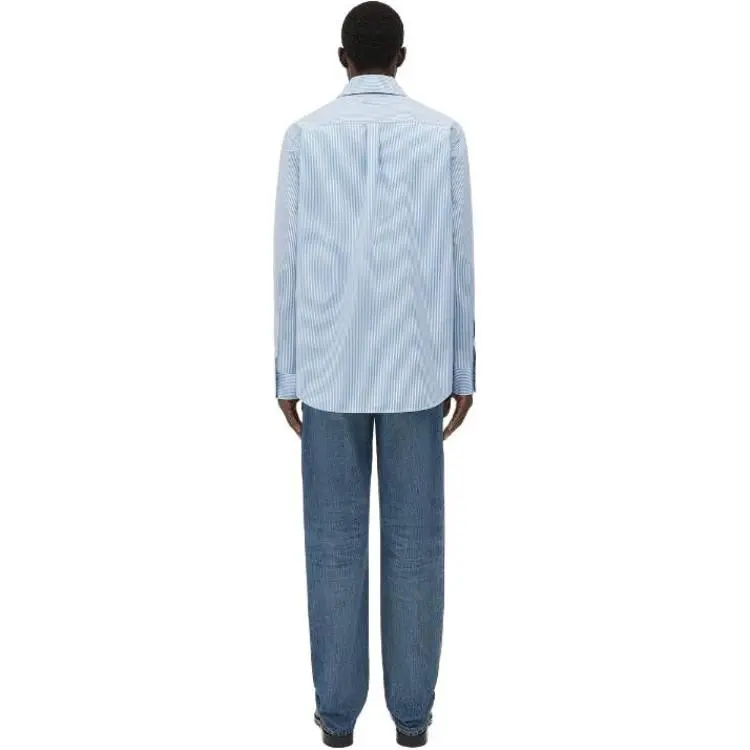 Bottega Veneta Shirts Men Blue-3