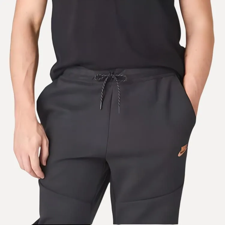 Nike Logo print Drawstring waist Track Pants-4