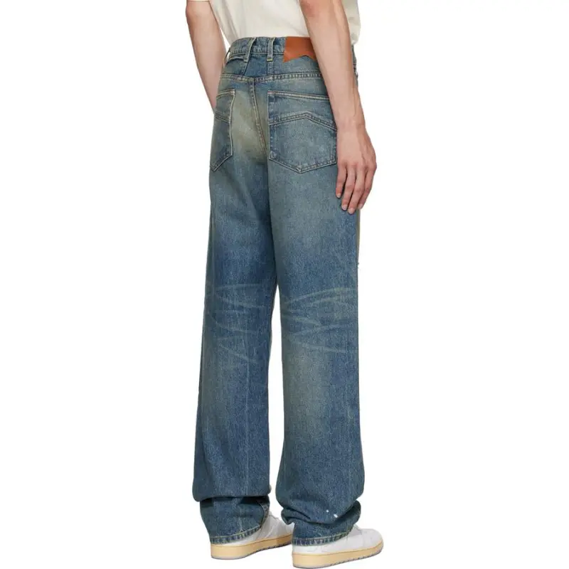 RHUDE Jeans Men Blue-4