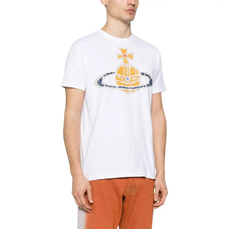 Vivienne Westwood Orb Printed Crewneck T Shirt-3
