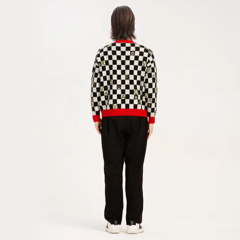 Valeria Obbaco Sweaters Unisex Red-2