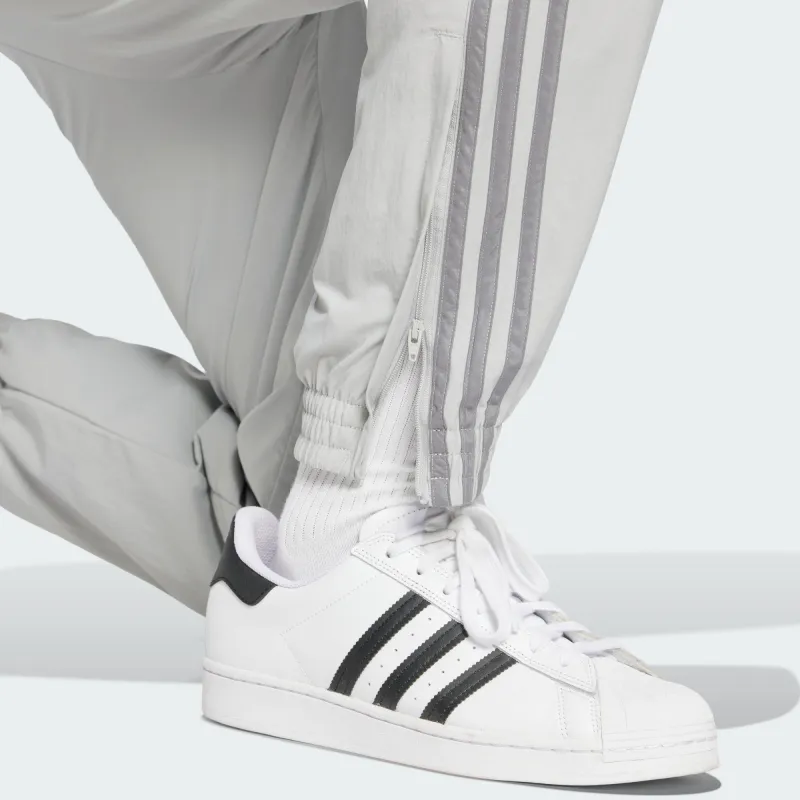 Adidas Originals ADICOLOR FIREBIRD TRACK Athletic Trousers Men's Light Gray-4