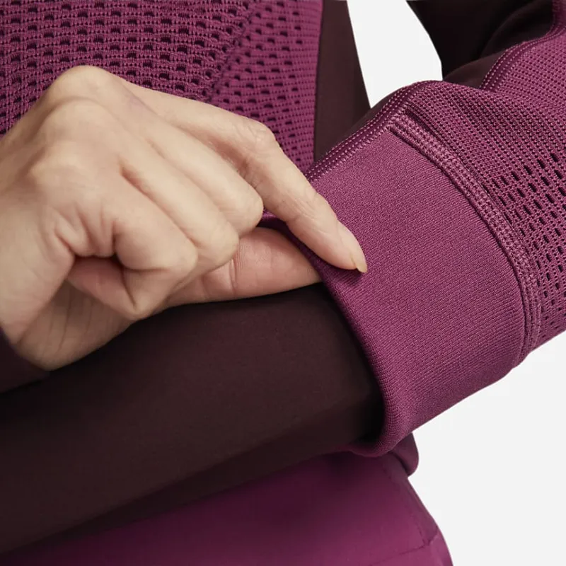Nike THERMA FIT ADV Sweatshirts Women's Red Sandalwood-4