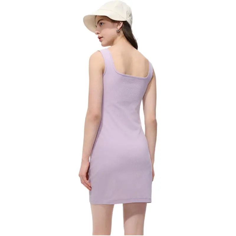FILA FUSION FOB Collection FUSION LIFE Slip Dresses Women's Taro Gray Purple PU-3
