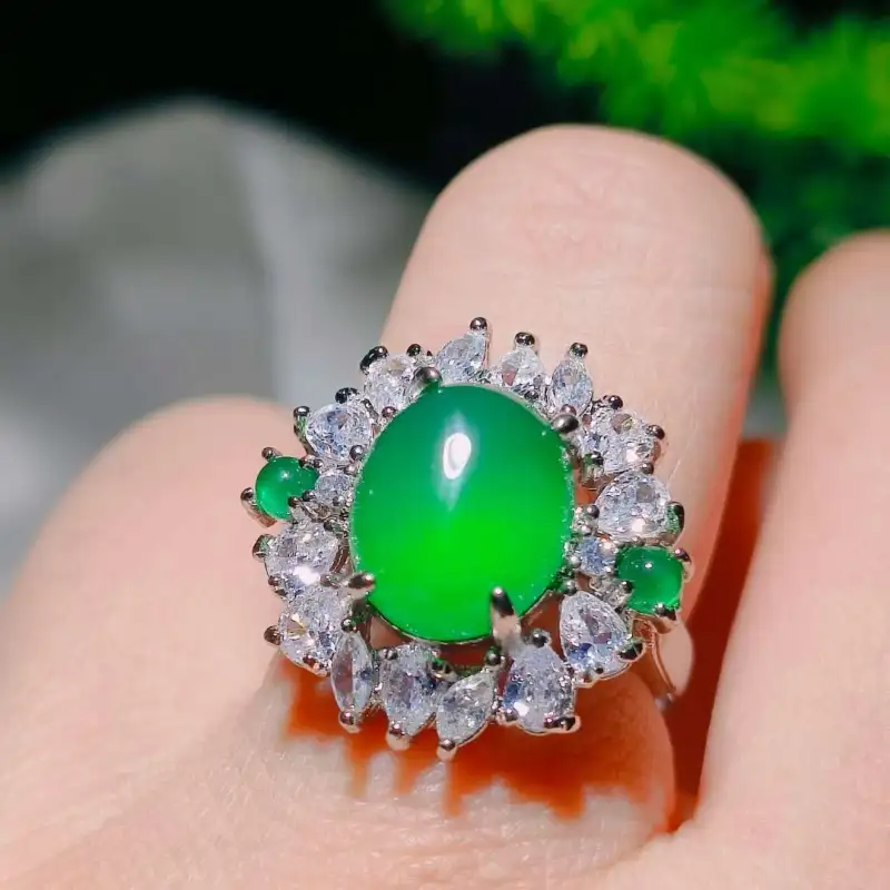 Gifts Jade Rings Unisex-7