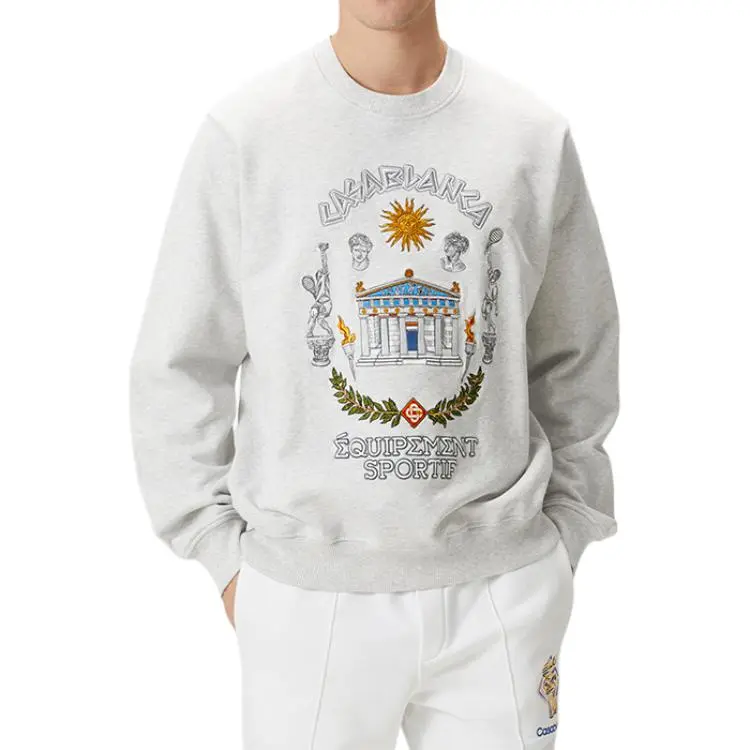 CASABLANCA Metaphysical Tennis Icon Sweatshirt-2