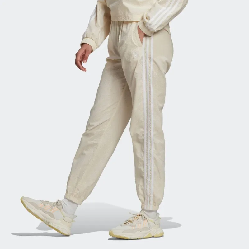 Adidas Originals Knitted Sports Pants Women's Yellow-1