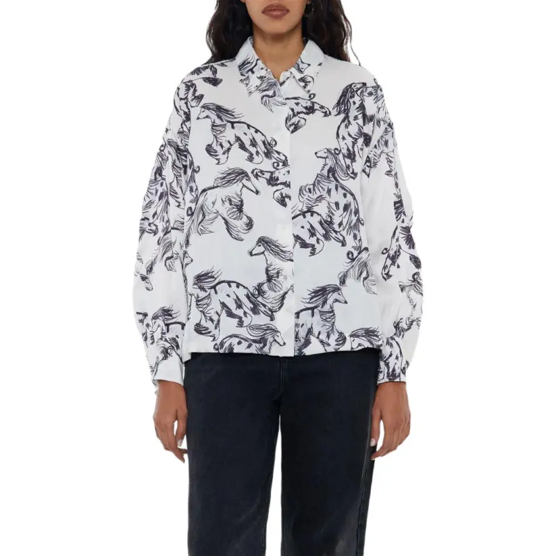 Bimba Y Lola Greyhound print Shirt-1