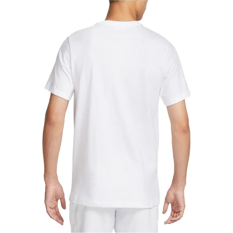 Nike T Shirts Men White-2