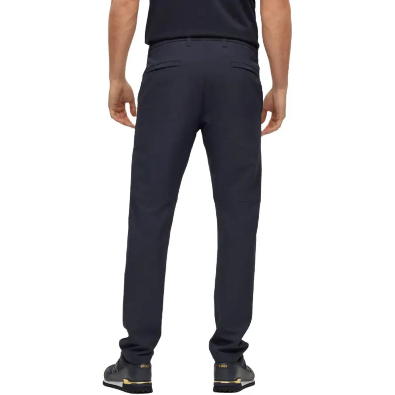 HUGO BOSS Logo print Tapered Trousers-2