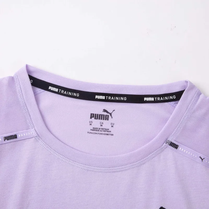 PUMA T Shirt Women's Light Lavender-4