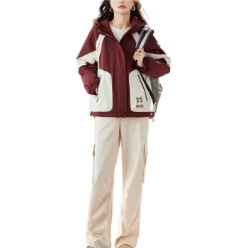 TERRE BLEUE Puffer Jacket Women's Red