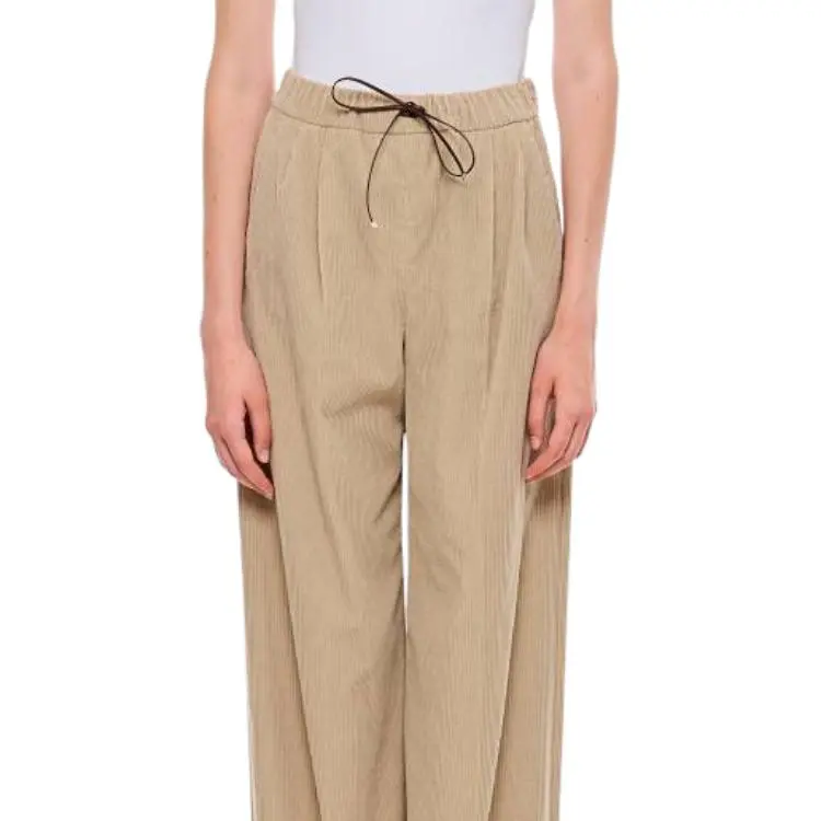 MaxMara Lerici Corduroy Drawstring Trousers-4